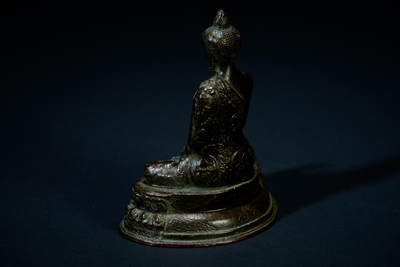 上海都达杂项专场三十四【年后发货全场包邮】  尼泊尔铜释迦摩尼佛造像88-13