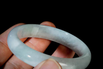 上海都达杂项专场三十四【年后发货全场包邮】  天然冰糯种 翡翠手镯88-62