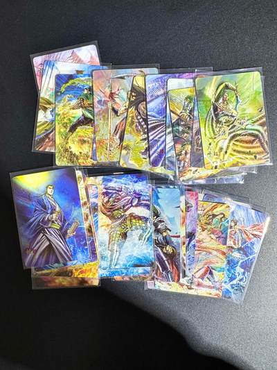 NO.24 好又多金牌大场，年前最后一期，全场中拍有礼！每周一站式配齐，方便凑单！（周6晚9点截拍，卖家送拍0抽成！ - 【套卡】燎原三国 豪杰传 粗闪30张一套 全部带卡膜