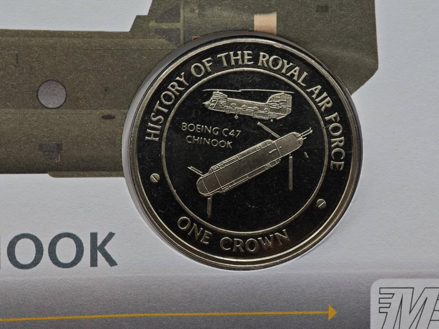  【淘币小摊】限时拍第八百七十拍   克朗币邮币封场    年前最后一场结束全部发出请更换最新收货地址不方便收货的请勿参拍或者顺丰到付 直布罗陀2008年英国皇家空军飞机历史克朗纪念币邮币封