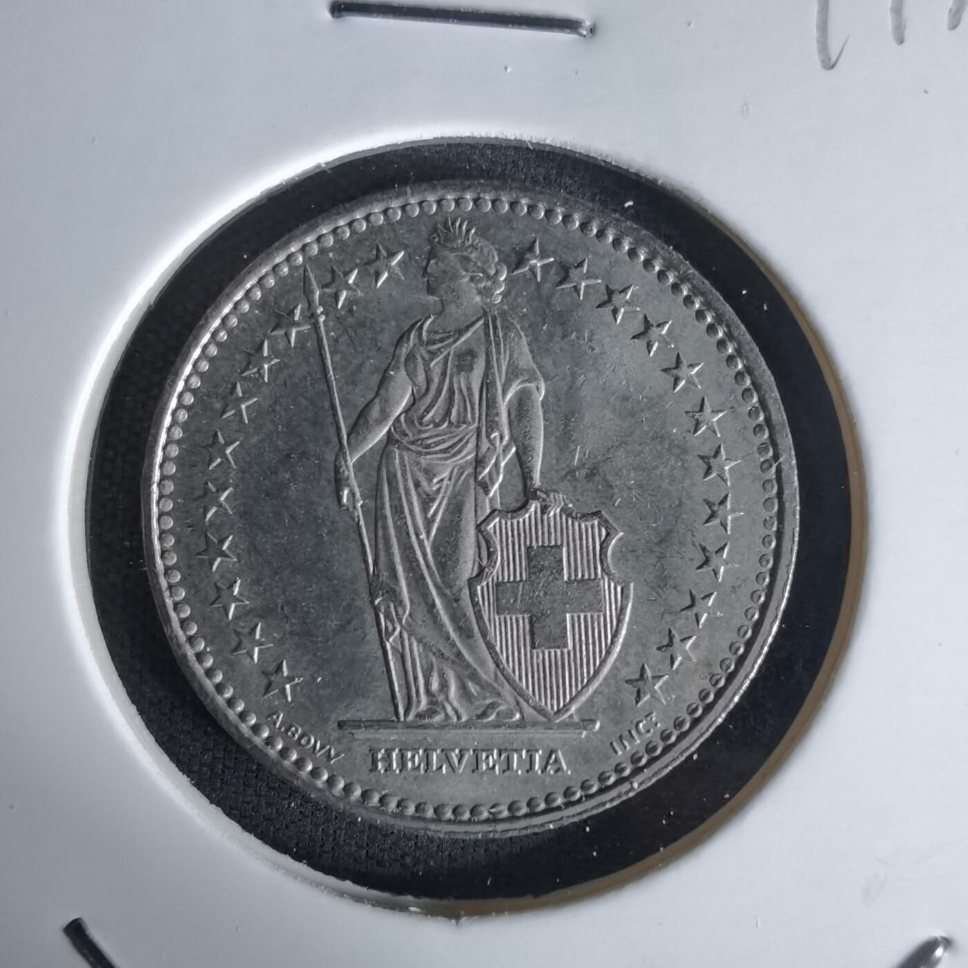 沼泽如烟--第991场 瑞士1995年1法郎