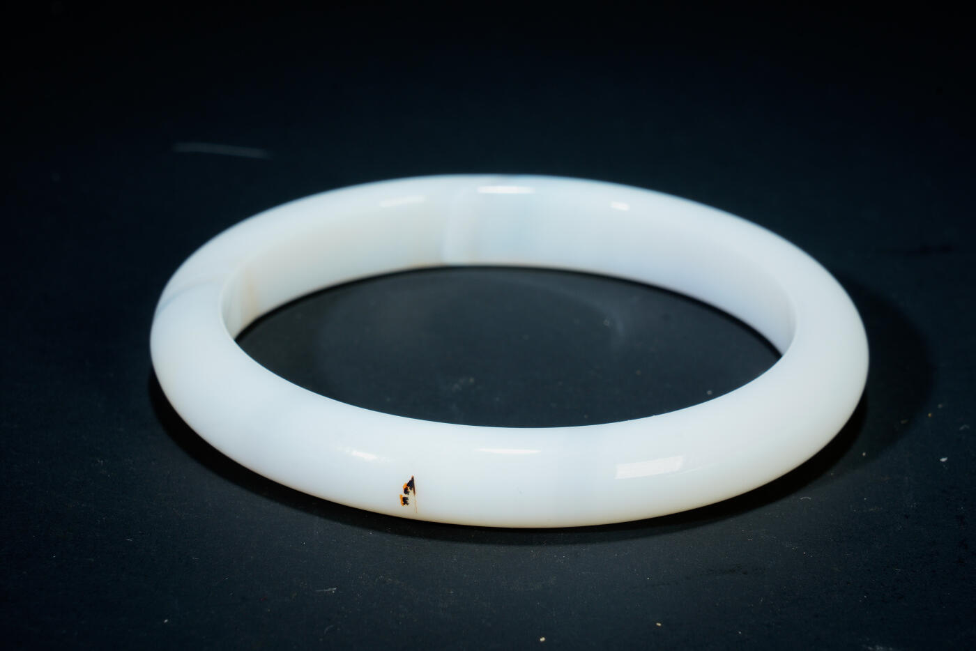 上海都达杂项专场二十六（全场包邮）  天然冰透玛瑙手镯 附鉴定证书88-312