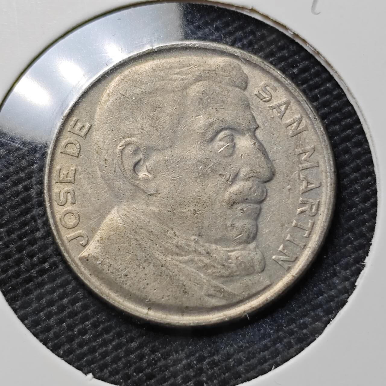 KK钱币收藏小铺  第395期  2月预留时间 周末发货 1950阿根廷20分 纪念币