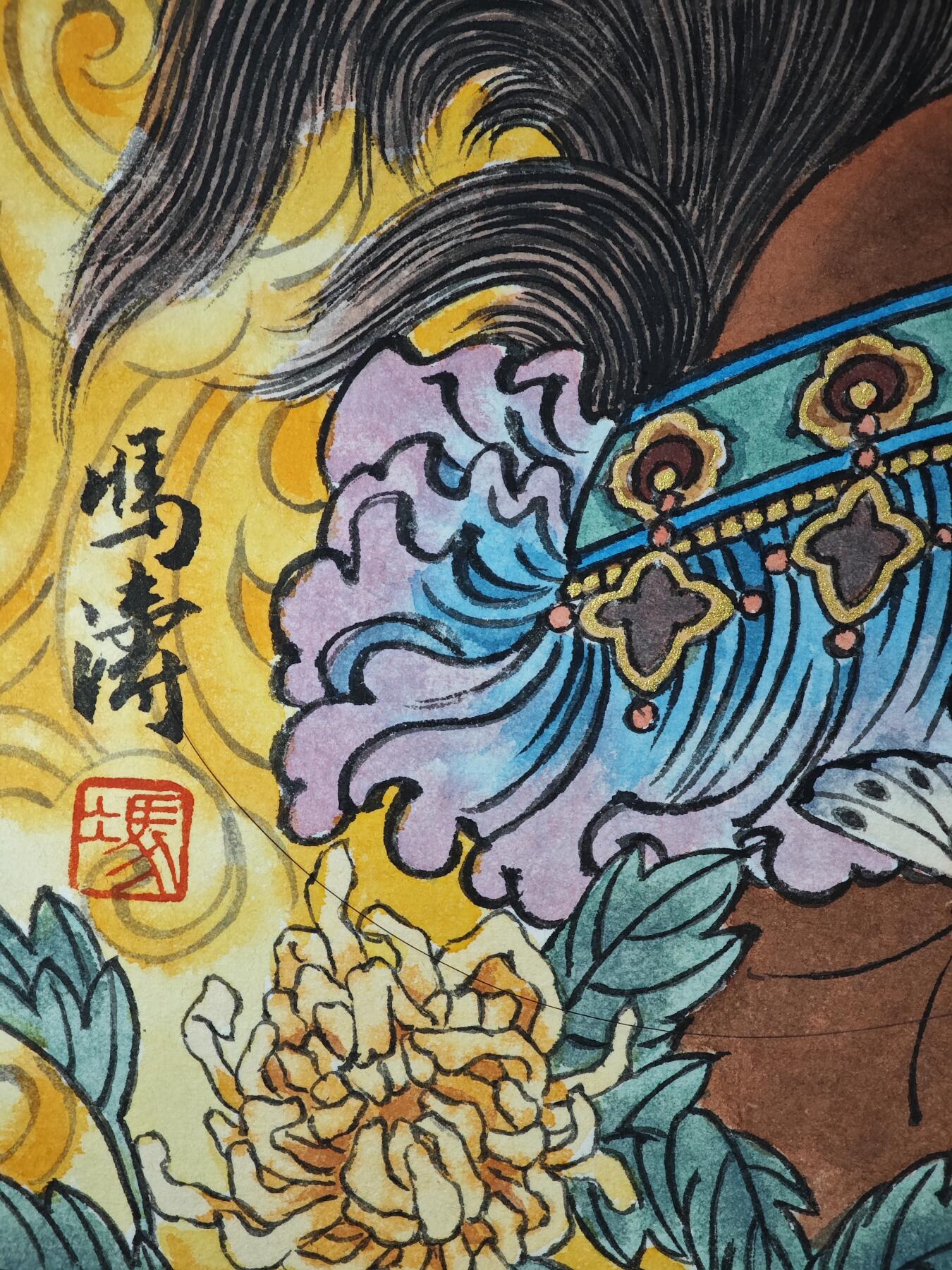 白泽拍卖卡牌手绘专场第32期（愿得长如此 年年物侯新）