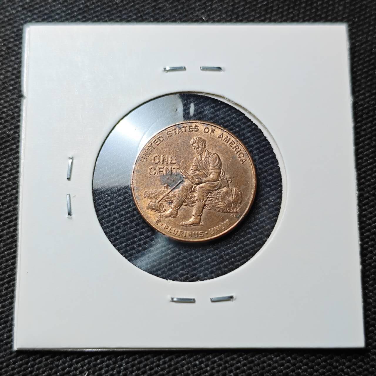 KK钱币收藏小铺  第395期  2月预留时间 周末发货 2009美国1美分 纪念币