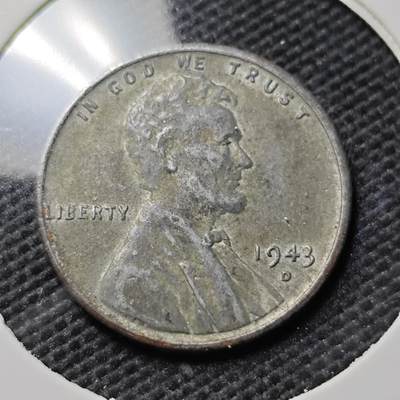 KK钱币收藏小铺  第395期  2月预留时间 周末发货 -  1943美国1分铁币