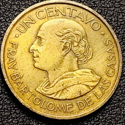 泉币菌-第184场- 精品福利场 今天的第一场 23:30分还有第二场 不见不散（192场和之前的 2月14日发货） - 危地马拉1964年 1分黄铜硬币 19毫米 2.45克 铜钱纪念币