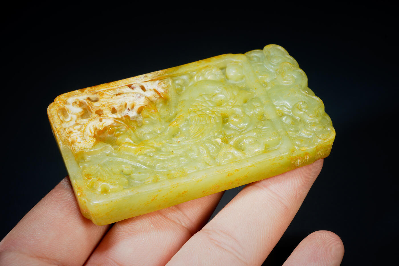 上海都达杂项专场二十六（全场包邮）  古玉凤凰涅槃挂件88-28