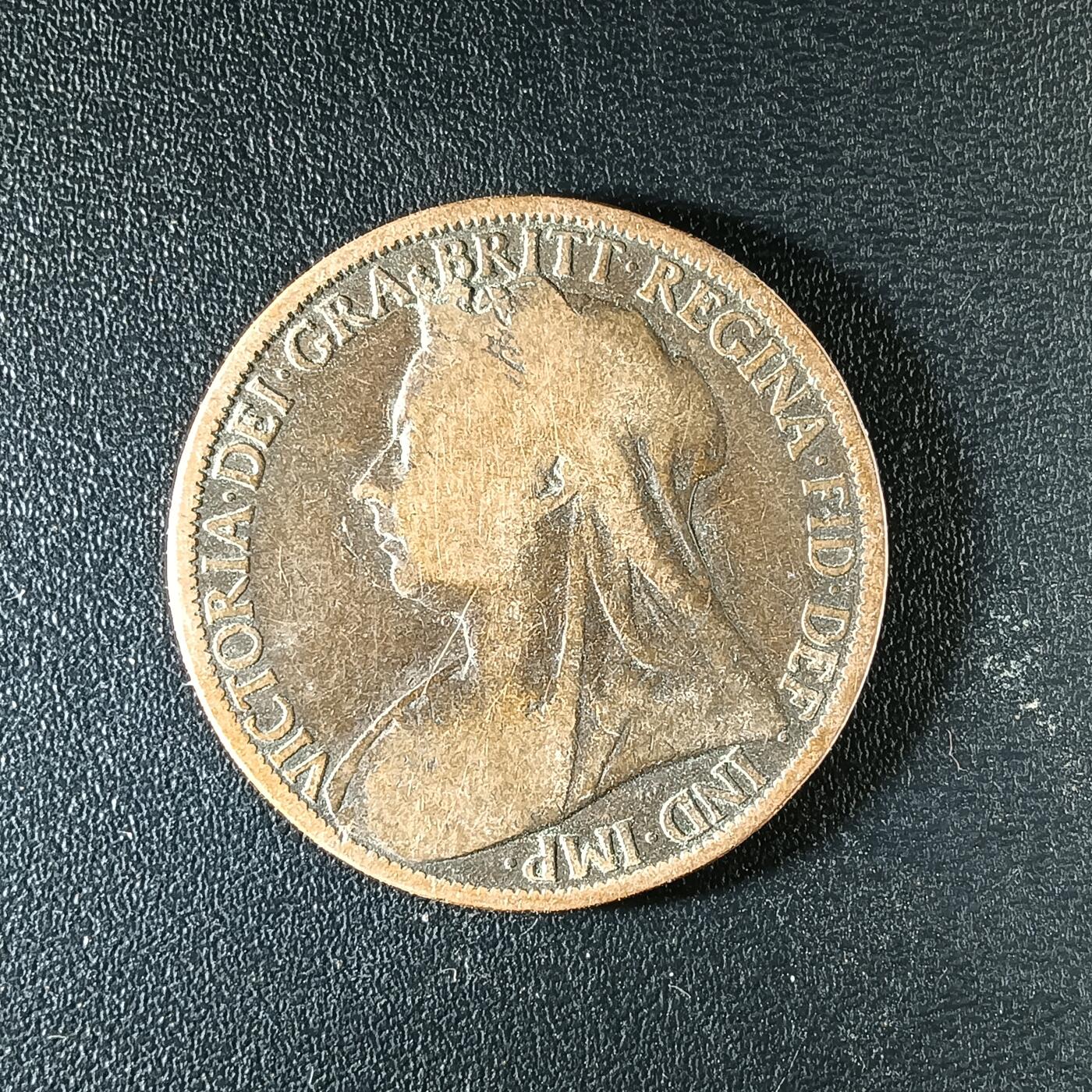 逸泉钱币2026第十二组世界钱币专场春节千件大拍A1614～2574 2292 英国维多利亚1便士