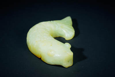 上海都达杂项专场二十六（全场包邮）  - 古玉小鱼挂件88-26