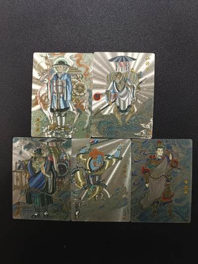 天玑星卡拍第170期《2.9周一截拍》持续收拍收评中 满赠卡需备注 - 齐卡文化 西游记 王湧喆 师徒五人 粗闪 五张