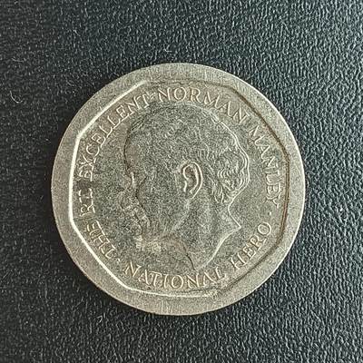 逸泉钱币2026第十八场世界各国散币纪念币AF1633-2572 2263 牙买加硬币5元