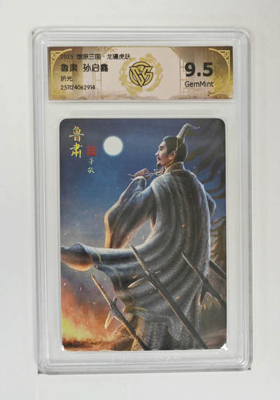 丫丫卡拍28期（2月8日22：00截拍） - 焱卡燎原三国·龙骧虎跃《孙启鑫》鲁肃 折光