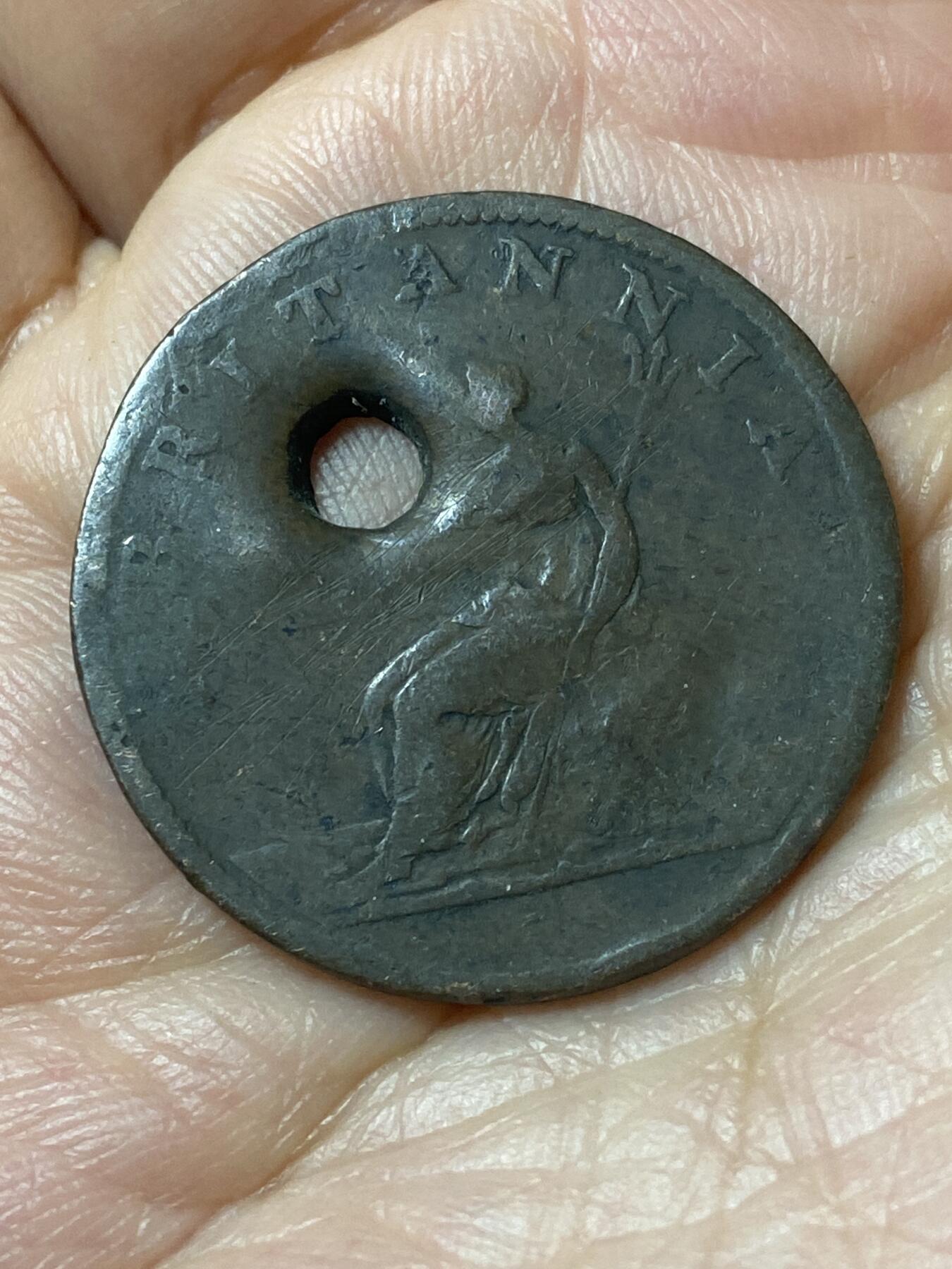 2026年第二十一场(总第一百九十场）外国好品散币场(免佣金) 英国🇬🇧1807年1/2便士(乔治三世时期)