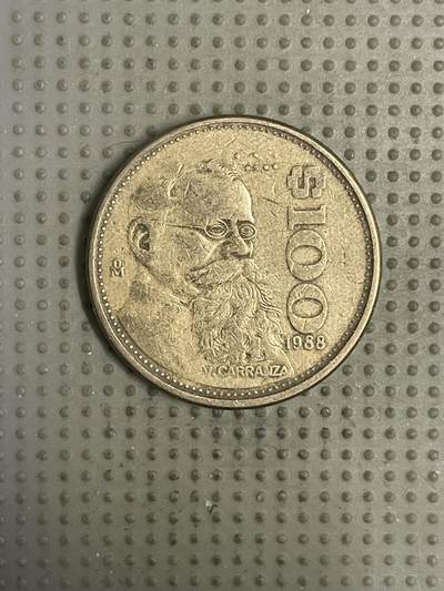 2026年第24场各国散币拍卖（总第174场）年前发货截止到11号 - 墨西哥1988年100比索