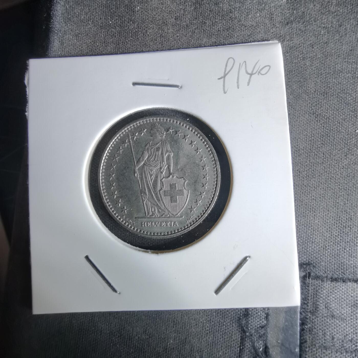 沼泽如烟--第991场 瑞士1995年1法郎