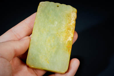 上海都达杂项专场三十四【年后发货全场包邮】  古玉凤凰涅槃挂件88-28