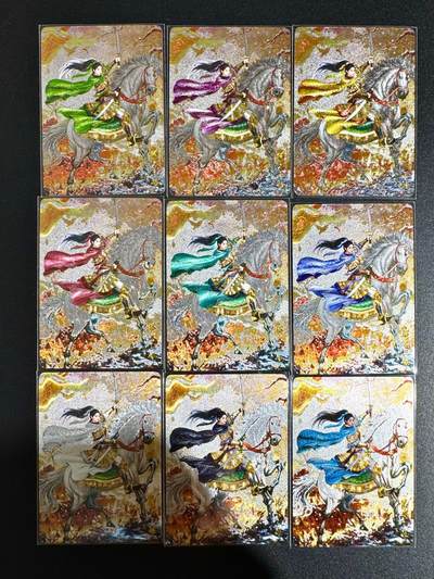 NO.24 好又多金牌大场，年前最后一期，全场中拍有礼！每周一站式配齐，方便凑单！（周6晚9点截拍，卖家送拍0抽成！ - 山河潮玩 画师青朴 扈三娘九色全套 粗闪