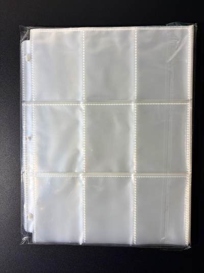 NO.24 好又多金牌大场，年前最后一期，全场中拍有礼！每周一站式配齐，方便凑单！（周6晚9点截拍，卖家送拍0抽成！ - 【卡页】九宫透明卡页50张