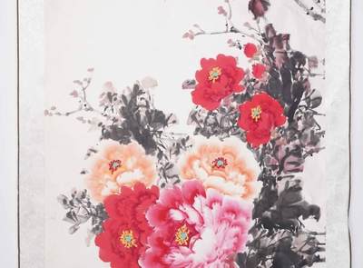 上海都达杂项专场三十四【年后发货全场包邮】  张文 花开富贵单片67-387