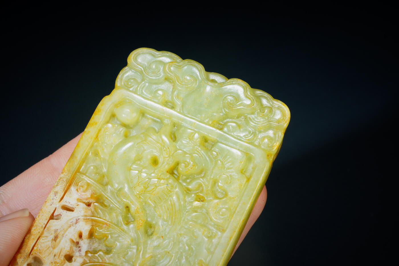 上海都达杂项专场二十六（全场包邮）  古玉凤凰涅槃挂件88-28