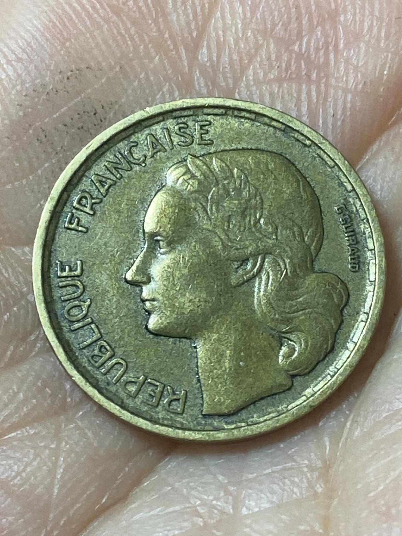 2026年第二十一场(总第一百九十场）外国好品散币场(免佣金) 法兰西第四共和国1952年10法郎(B标，博蒙莱罗热造)