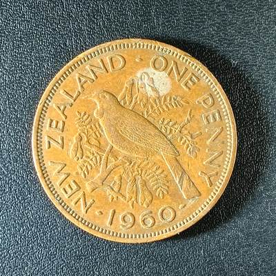 逸泉钱币2026第十二组世界钱币专场春节千件大拍A1614～2574 - 2295 新西兰1便士