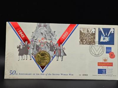  【淘币小摊】限时拍第八百七十拍   克朗币邮币封场    年前最后一场结束全部发出请更换最新收货地址不方便收货的请勿参拍或者顺丰到付 - 英国1995年和平2镑纪念币邮币封