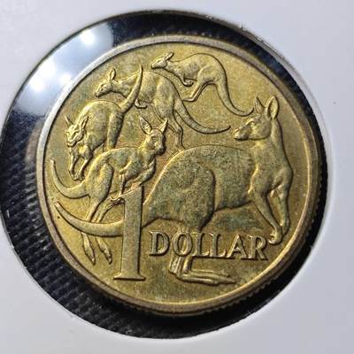 KK钱币收藏小铺  第395期  2月预留时间 周末发货 - 1984澳大利亚1元 