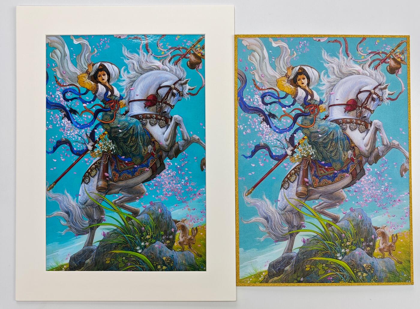 白泽拍卖卡牌手绘专场第32期（愿得长如此 年年物侯新）