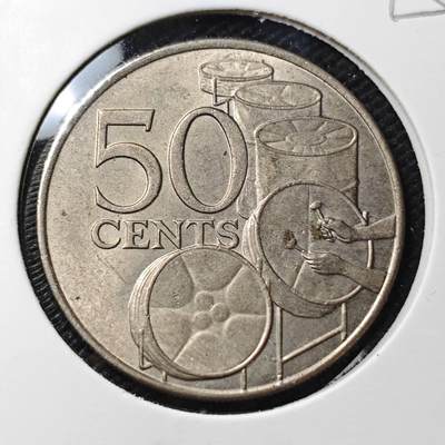 KK钱币收藏小铺  第395期  2月预留时间 周末发货 -  1976巴布内亚新几内亚50分