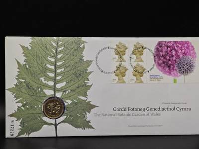  【淘币小摊】限时拍第八百七十拍   克朗币邮币封场    年前最后一场结束全部发出请更换最新收货地址不方便收货的请勿参拍或者顺丰到付 - 英国2000年1镑邮币封