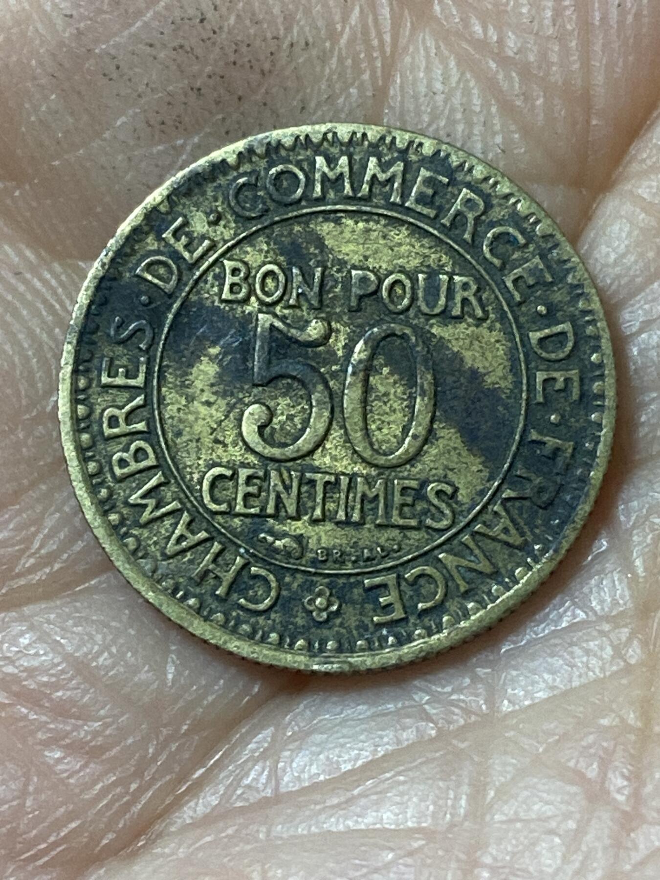 2026年第二十一场(总第一百九十场）外国好品散币场(免佣金) 法兰西第三共和国1922年50生丁