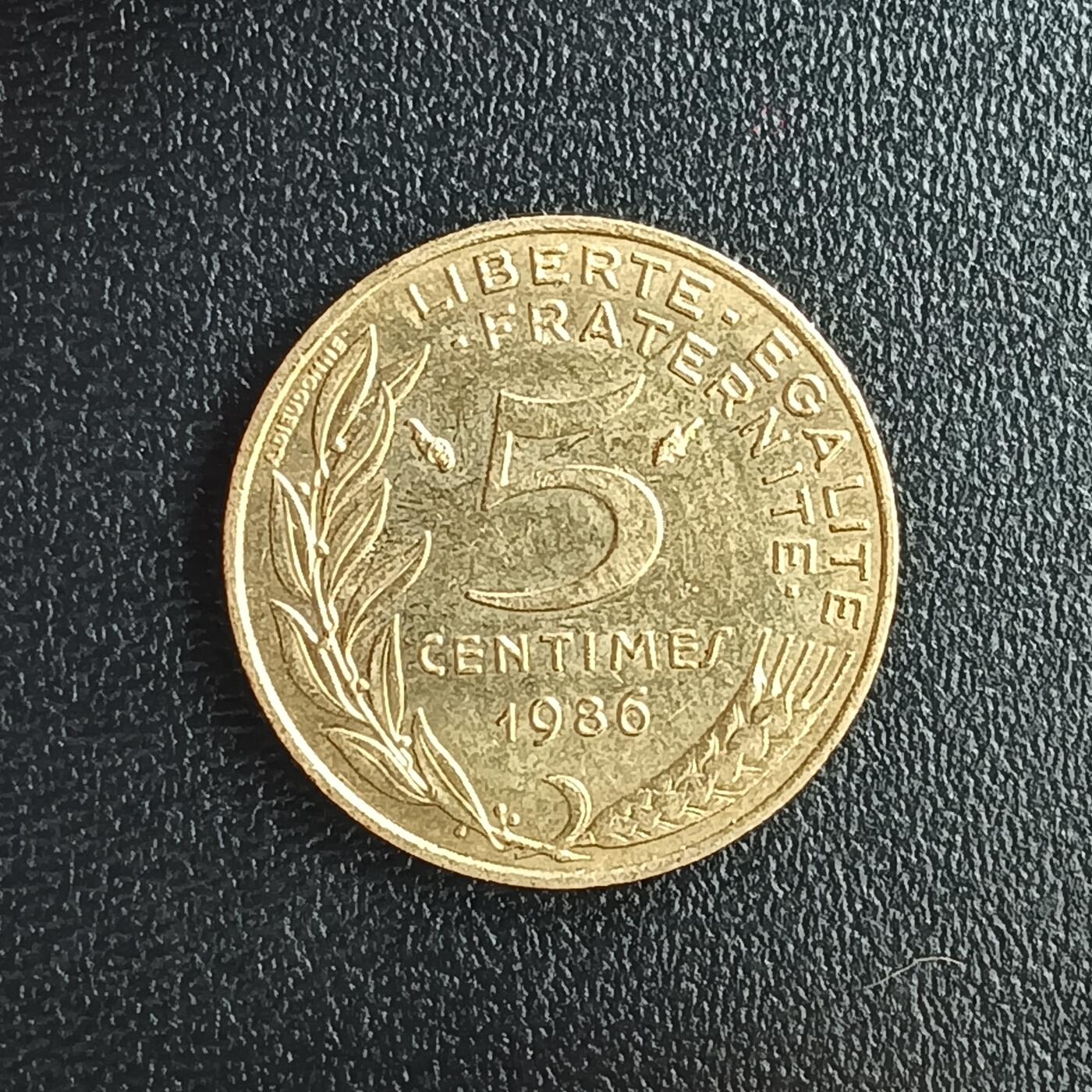 逸泉钱币2026第十二组世界钱币专场春节千件大拍A1614～2574 2457 法国5分