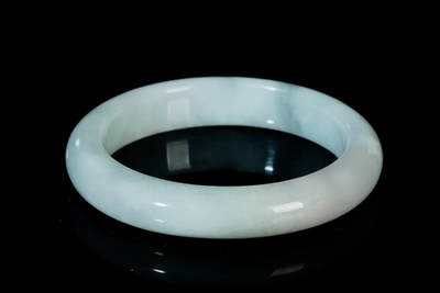 上海都达杂项专场三十四【年后发货全场包邮】  天然冰糯种翡翠手镯88-59