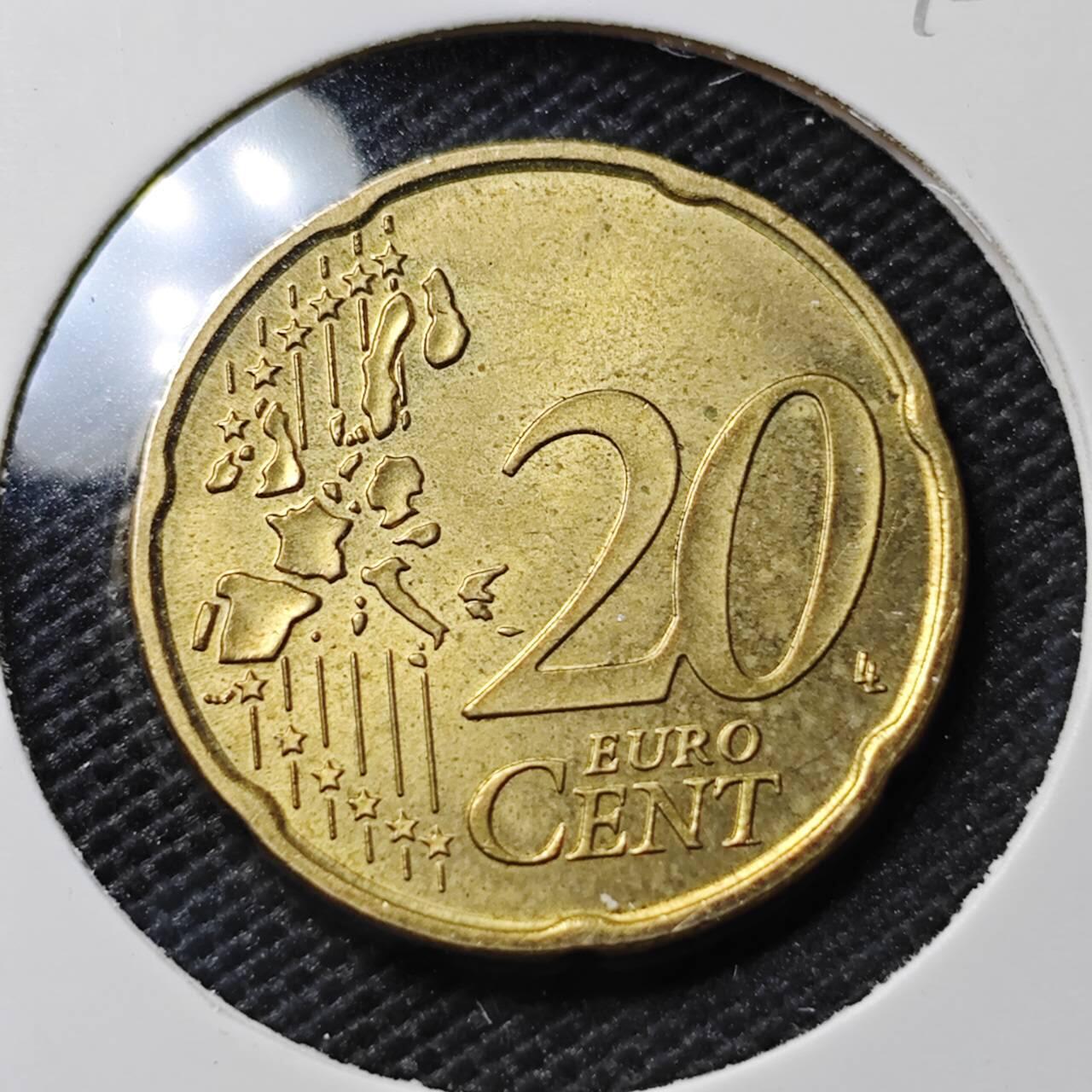 KK钱币收藏小铺  第395期  2月预留时间 周末发货  2006德国20欧分