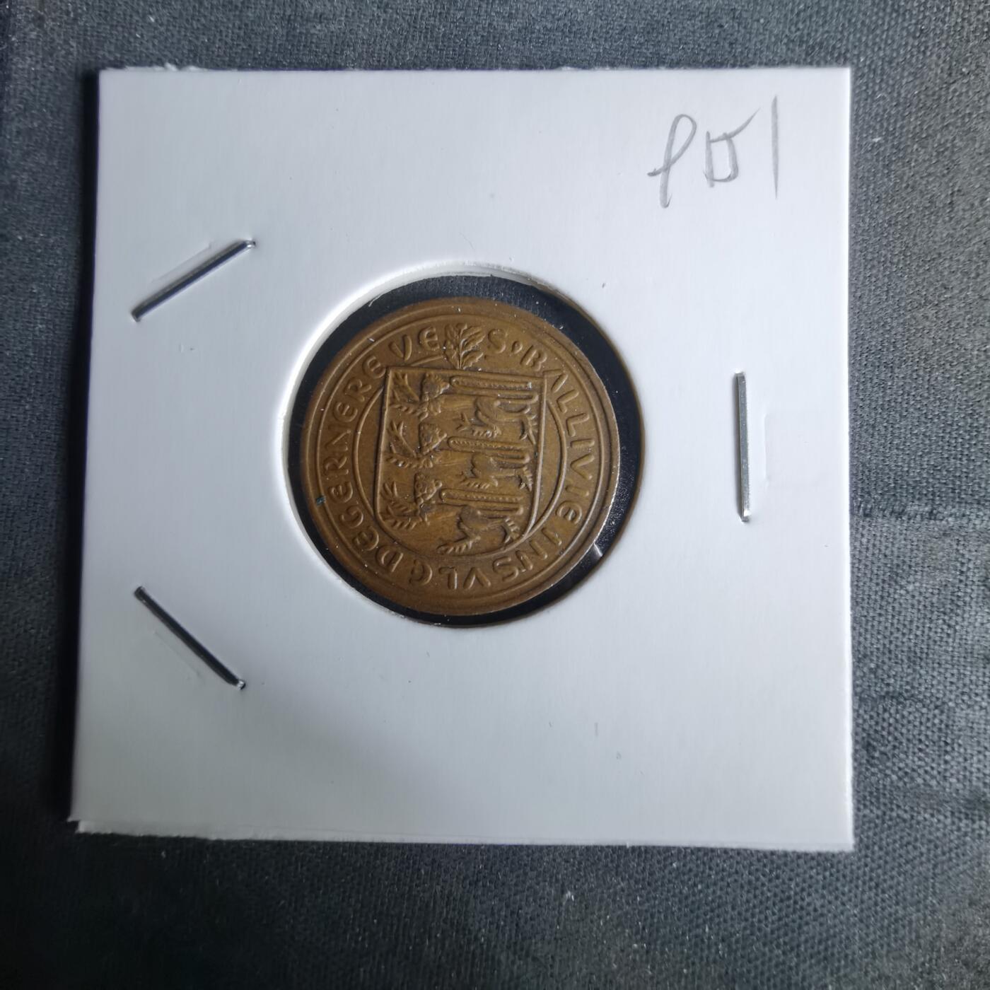 沼泽如烟--第991场 根西1971年1便士