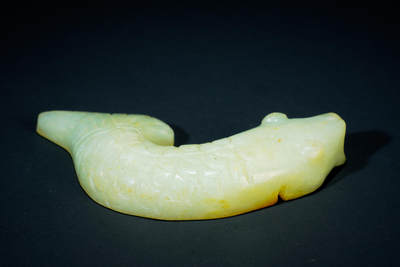 上海都达杂项专场三十四【年后发货全场包邮】  古玉小鱼挂件88-26