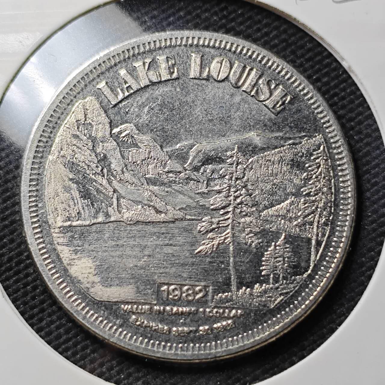 KK钱币收藏小铺  第395期  2月预留时间 周末发货 1982加拿大1元代用币 