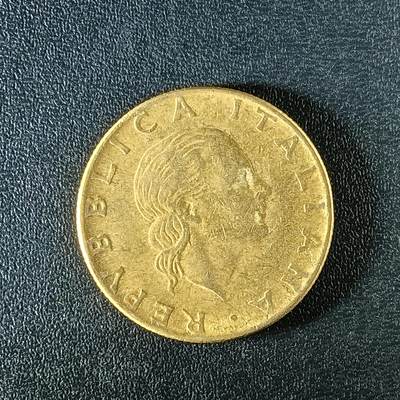 逸泉钱币2026第十八场世界各国散币纪念币AF1633-2572 2316 意大利200里拉