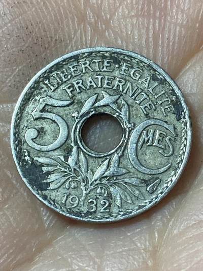 2026年第二十一场(总第一百九十场）外国好品散币场(免佣金) - 法兰西第三共和国1932年5生丁