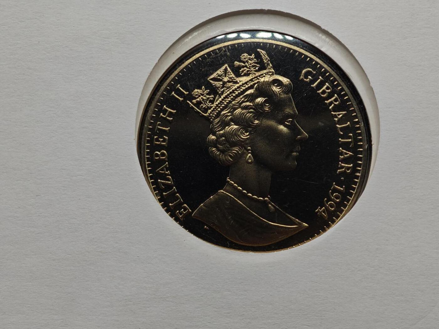  【淘币小摊】限时拍第八百七十拍   克朗币邮币封场    年前最后一场结束全部发出请更换最新收货地址不方便收货的请勿参拍或者顺丰到付 直布罗陀1994年保护地球系列克朗纪念币邮币封