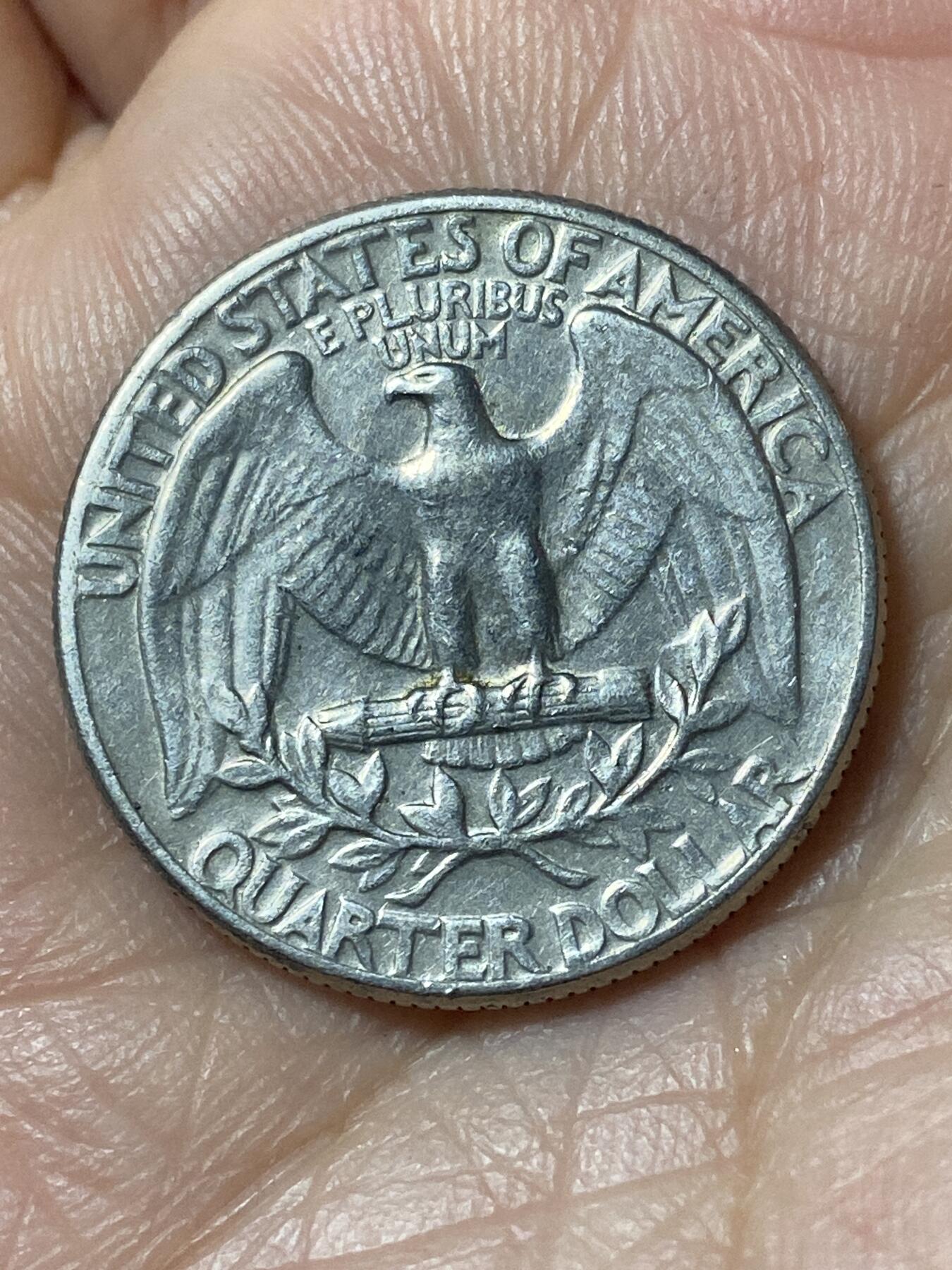 2026年第二十一场(总第一百九十场）外国好品散币场(免佣金) 美国🇺🇸1972年1/4元(华盛顿1/4元第二版，D标丹佛造)