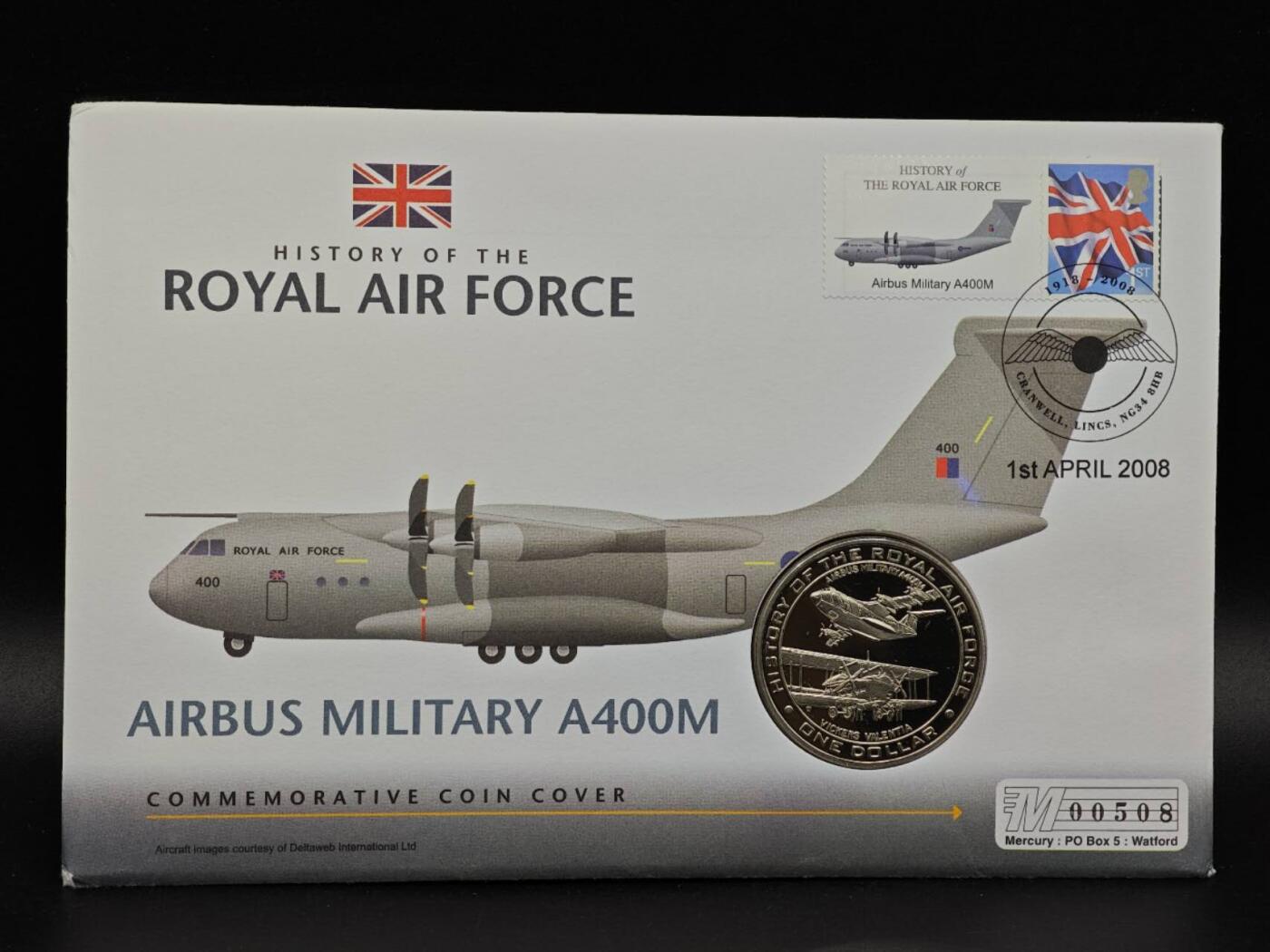  【淘币小摊】限时拍第八百七十拍   克朗币邮币封场    年前最后一场结束全部发出请更换最新收货地址不方便收货的请勿参拍或者顺丰到付 瑙鲁2007年英国皇家空军飞机历史1元纪念币邮币封