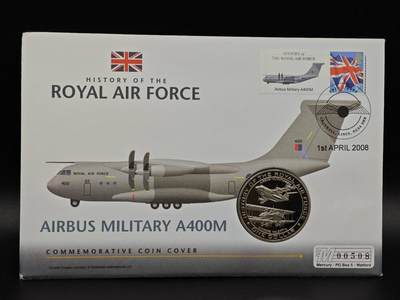  【淘币小摊】限时拍第八百七十拍   克朗币邮币封场    年前最后一场结束全部发出请更换最新收货地址不方便收货的请勿参拍或者顺丰到付 - 瑙鲁2007年英国皇家空军飞机历史1元纪念币邮币封