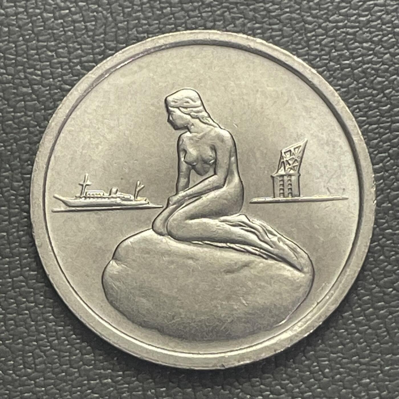 回流0207 海的女儿 全新丹麦哥本哈根交通代币