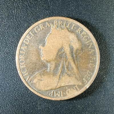 逸泉钱币2026第十二组世界钱币专场春节千件大拍A1614～2574 - 2297英国1便士铜币