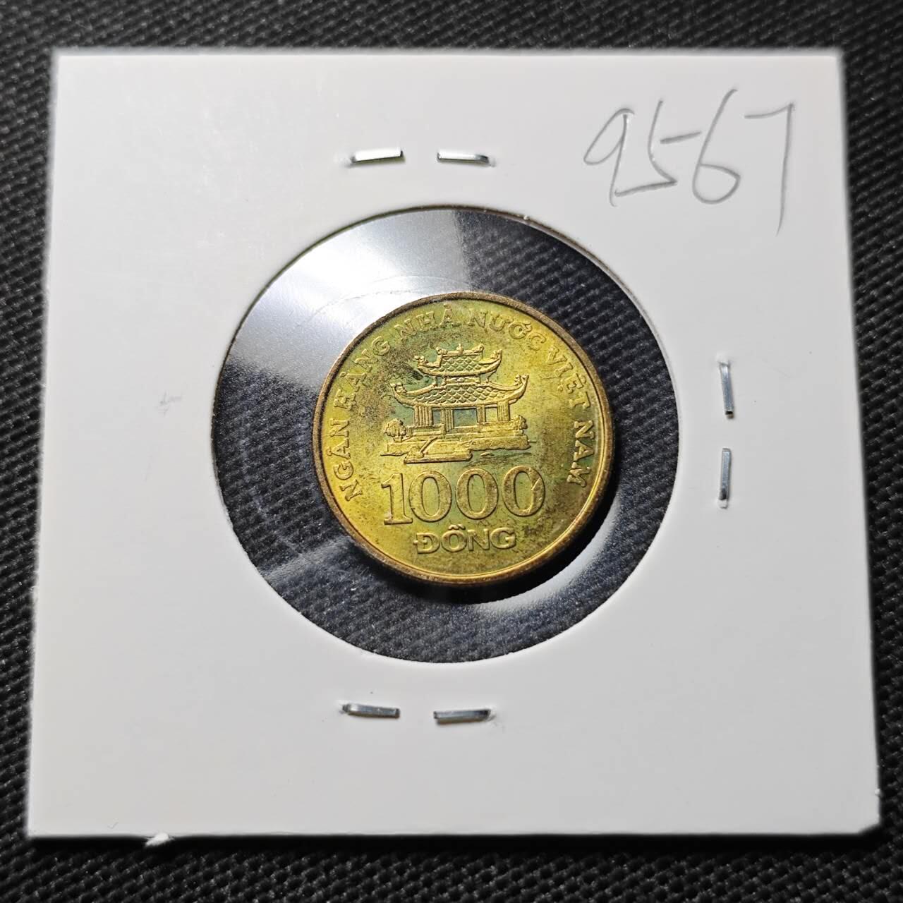 KK钱币收藏小铺  第395期  2月预留时间 周末发货  2003越南1000盾