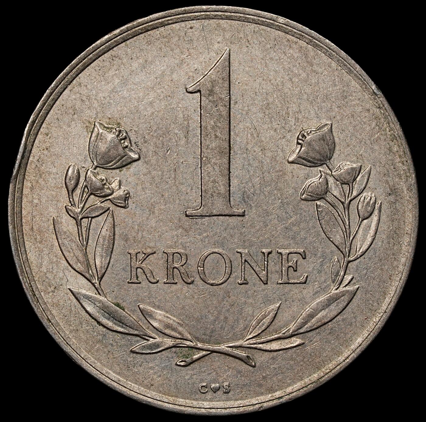 修遠堂世界钱币第104期 1964年格陵兰皇家矿业公司1克朗