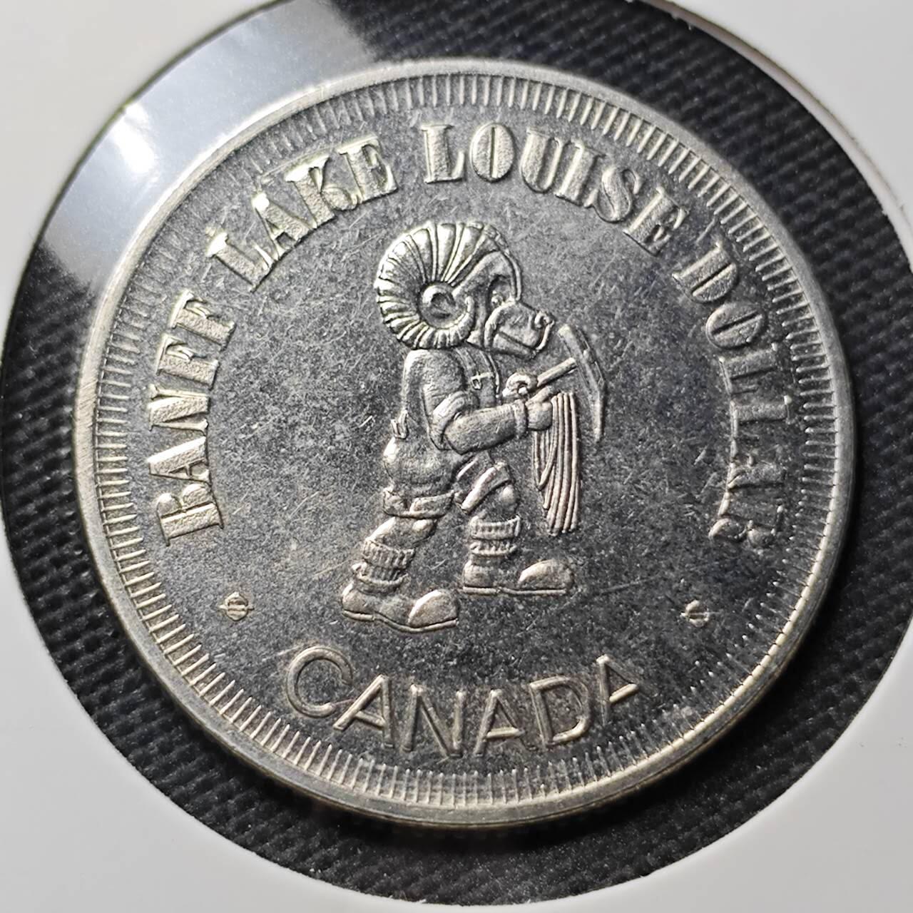 KK钱币收藏小铺  第395期  2月预留时间 周末发货 1982加拿大1元代用币 